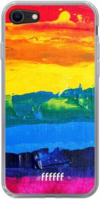 Rainbow Canvas iPhone SE (2020)