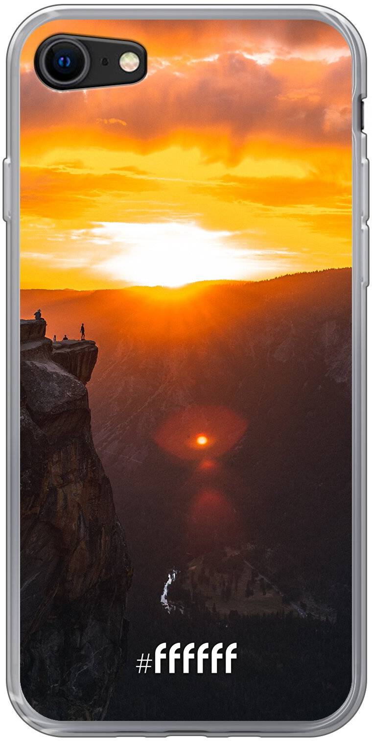Rock Formation Sunset iPhone SE (2020)