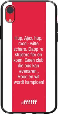 AFC Ajax Clublied iPhone Xr