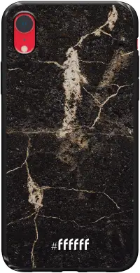 Dark Golden Marble iPhone Xr