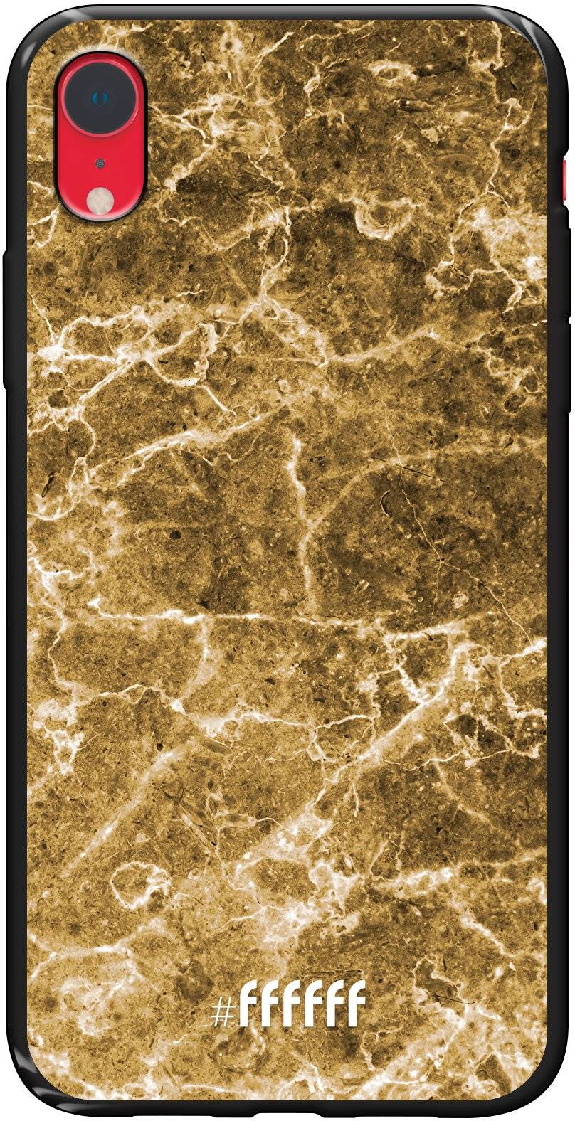 Gold Marble iPhone Xr