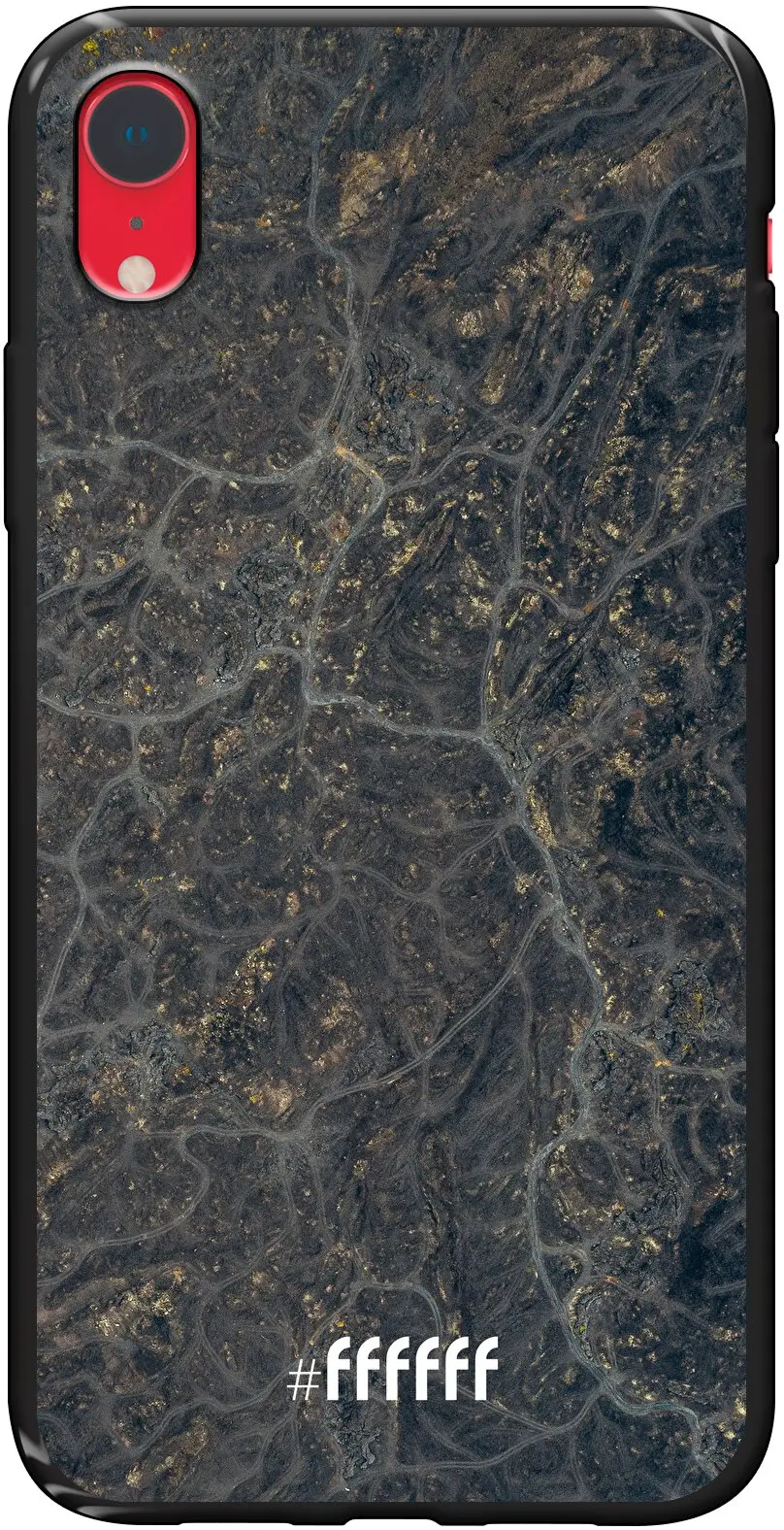 Golden Glitter Marble iPhone Xr