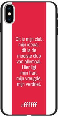 AFC Ajax Dit Is Mijn Club iPhone Xs Max