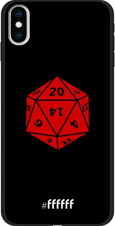 D20 - Black iPhone Xs Max