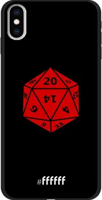 D20 - Black iPhone Xs Max