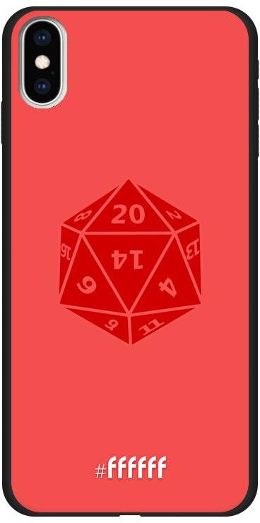 D20 - Red iPhone Xs Max