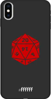 D20 - Transparant iPhone Xs Max