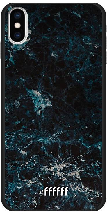 Dark Blue Marble iPhone Xs Max