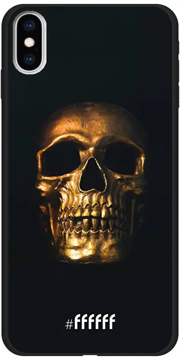 Gold Skull iPhone Xs Max