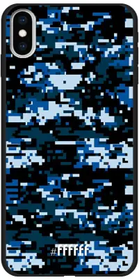 Navy Camouflage iPhone Xs Max