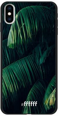 Palm Leaves Dark iPhone Xs Max