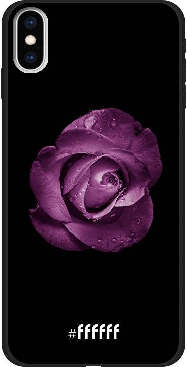Purple Rose iPhone Xs Max