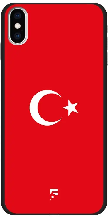 Turkije vlag iPhone Xs Max