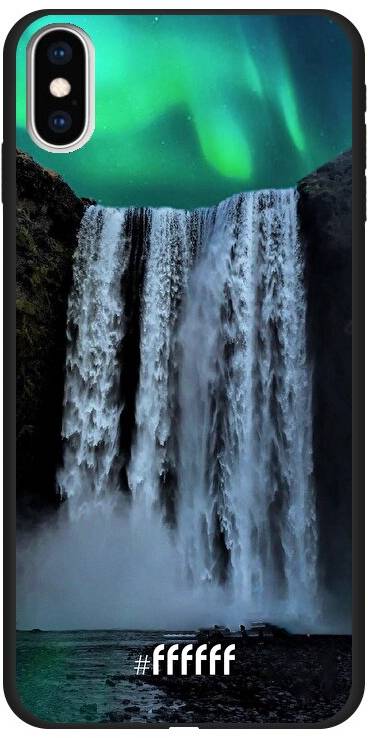 Waterfall Polar Lights iPhone Xs Max