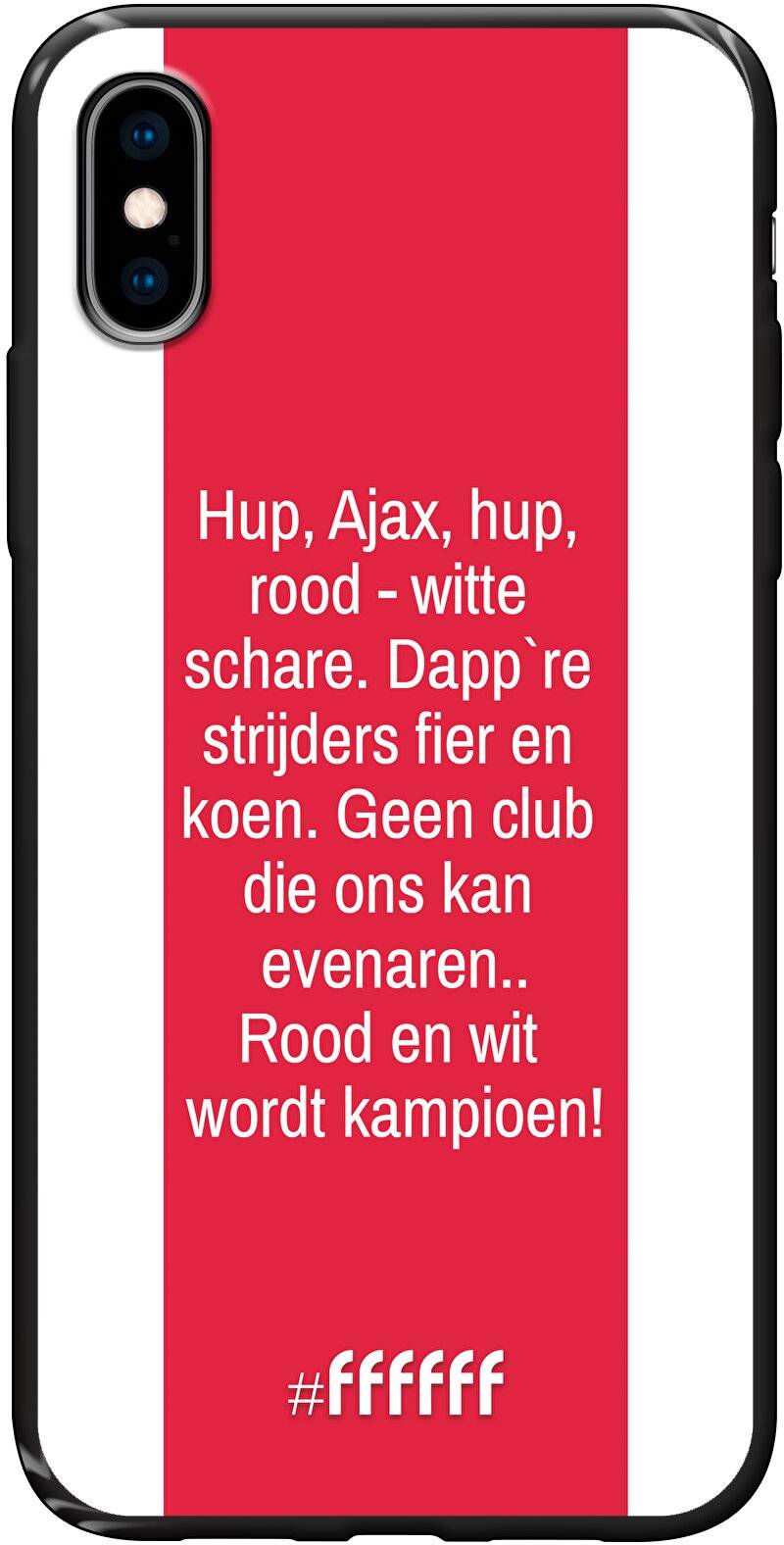 AFC Ajax Clublied iPhone Xs