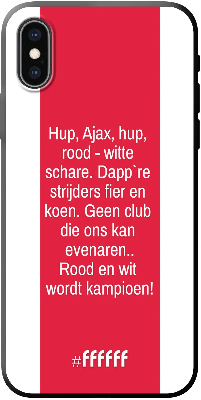 AFC Ajax Clublied iPhone Xs