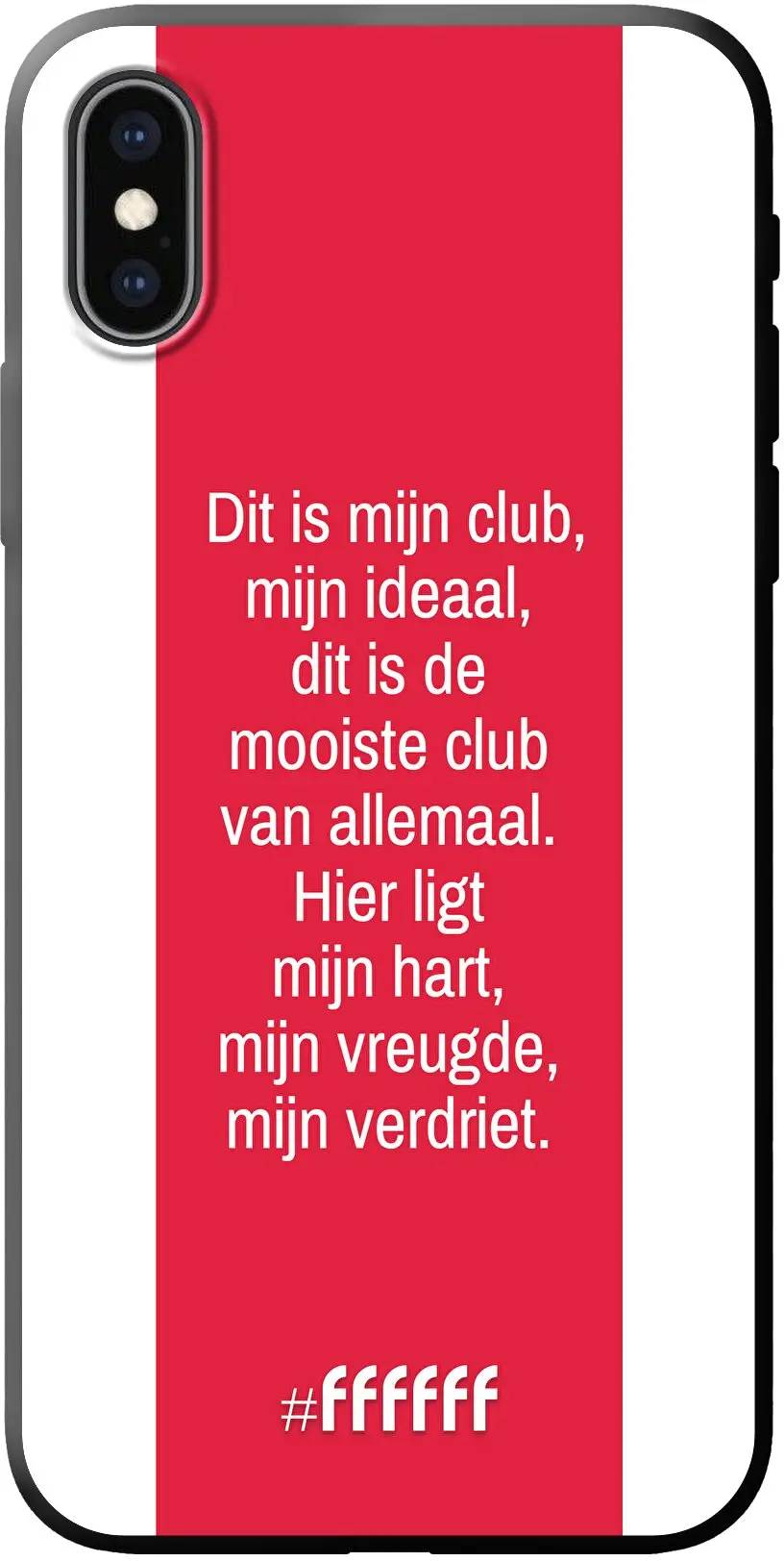 AFC Ajax Dit Is Mijn Club iPhone Xs