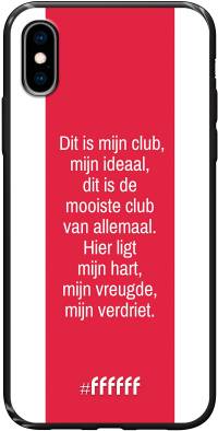 AFC Ajax Dit Is Mijn Club iPhone Xs
