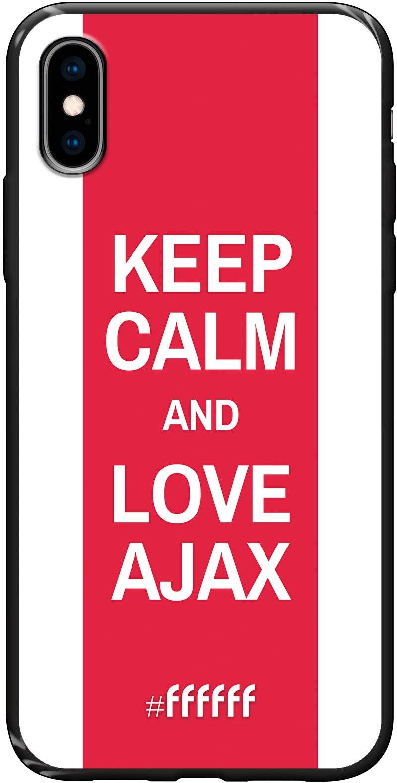 AFC Ajax Keep Calm iPhone Xs
