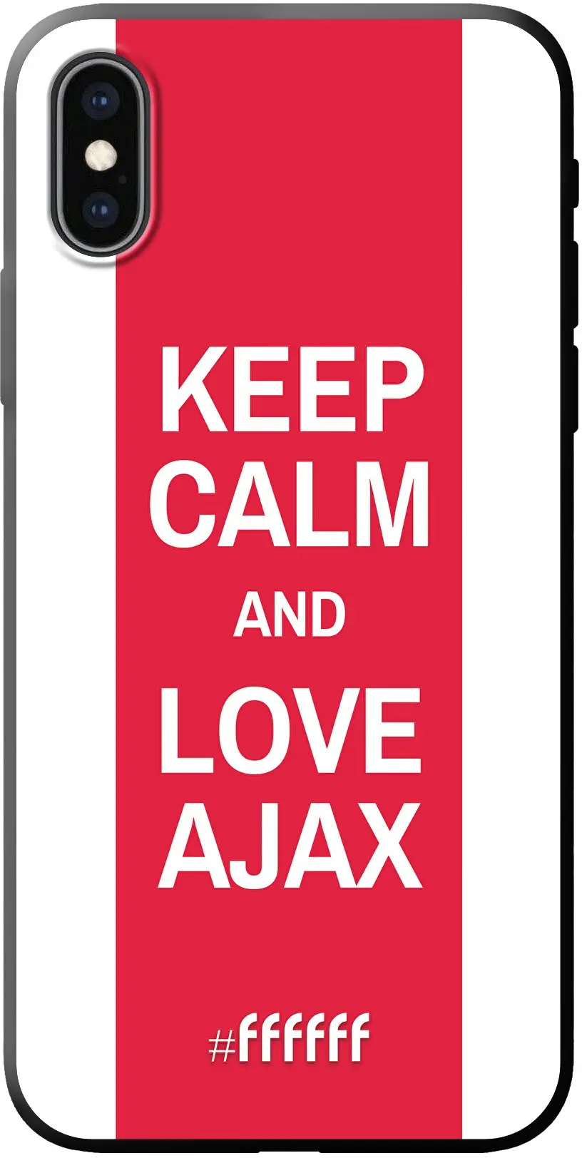 AFC Ajax Keep Calm iPhone Xs