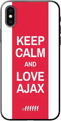 AFC Ajax Keep Calm iPhone Xs