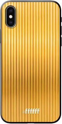 Bold Gold iPhone Xs