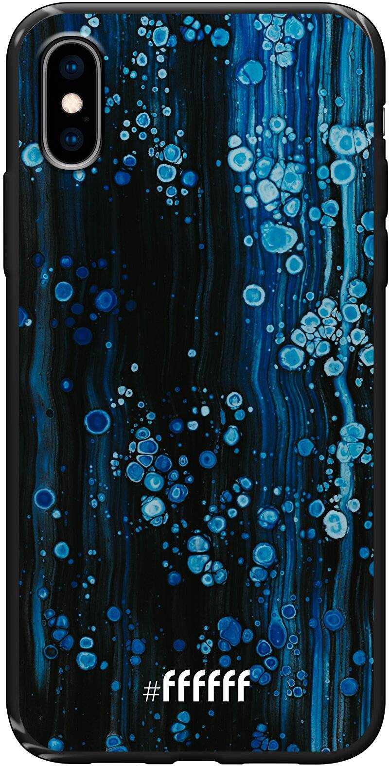 Bubbling Blues iPhone Xs