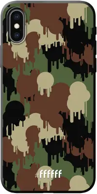 Graffiti Camouflage iPhone Xs