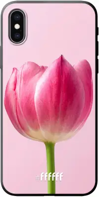 Pink Tulip iPhone Xs