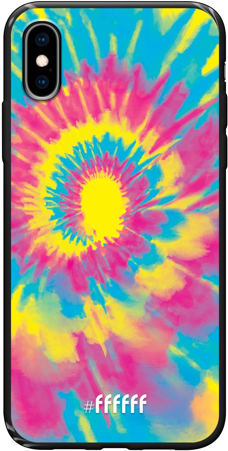 Psychedelic Tie Dye iPhone Xs