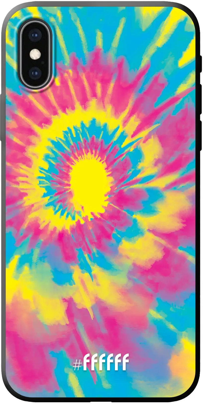 Psychedelic Tie Dye iPhone Xs