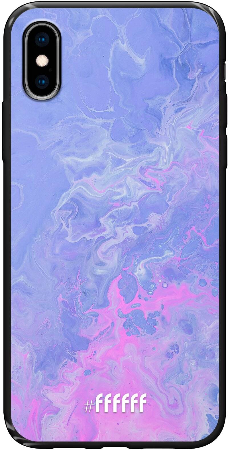 Purple and Pink Water iPhone Xs