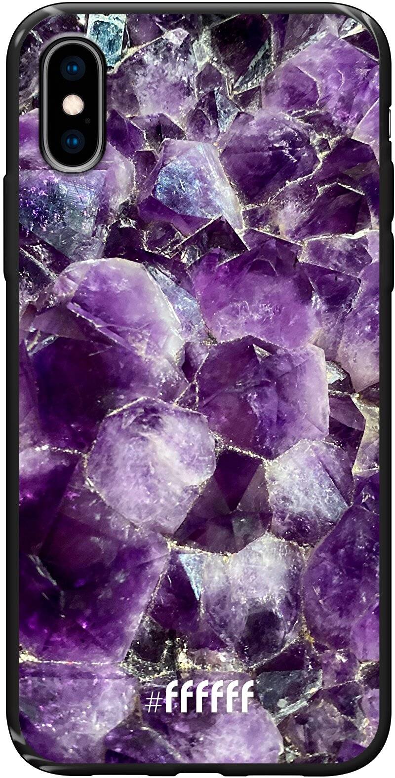 Purple Geode iPhone Xs