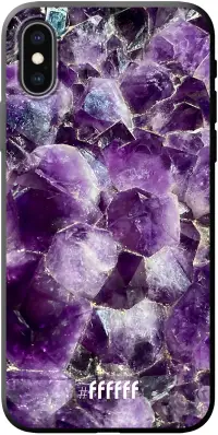 Purple Geode iPhone Xs