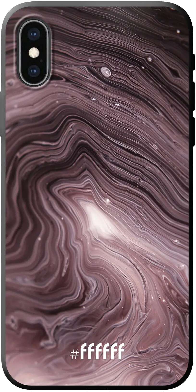 Purple Marble iPhone Xs