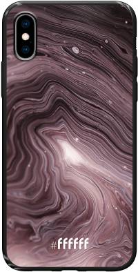 Purple Marble iPhone Xs