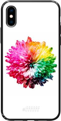 Rainbow Pompon iPhone Xs
