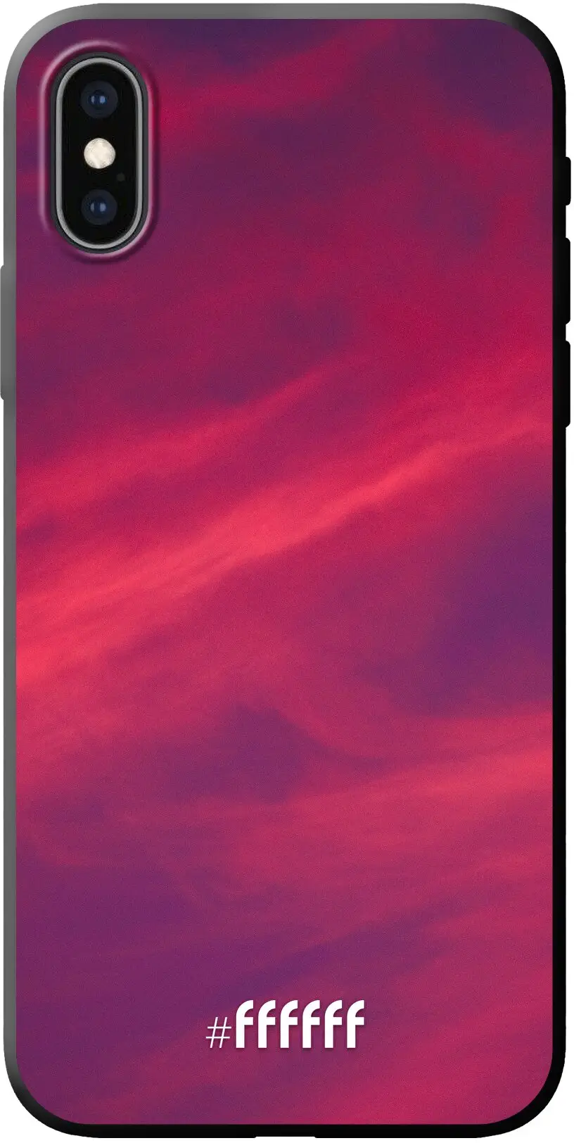 Red Skyline iPhone Xs