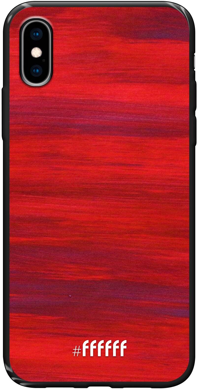 Scarlet Canvas iPhone Xs