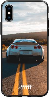 Silver Sports Car iPhone Xs
