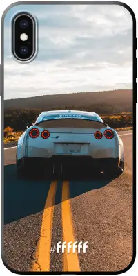 Silver Sports Car iPhone Xs