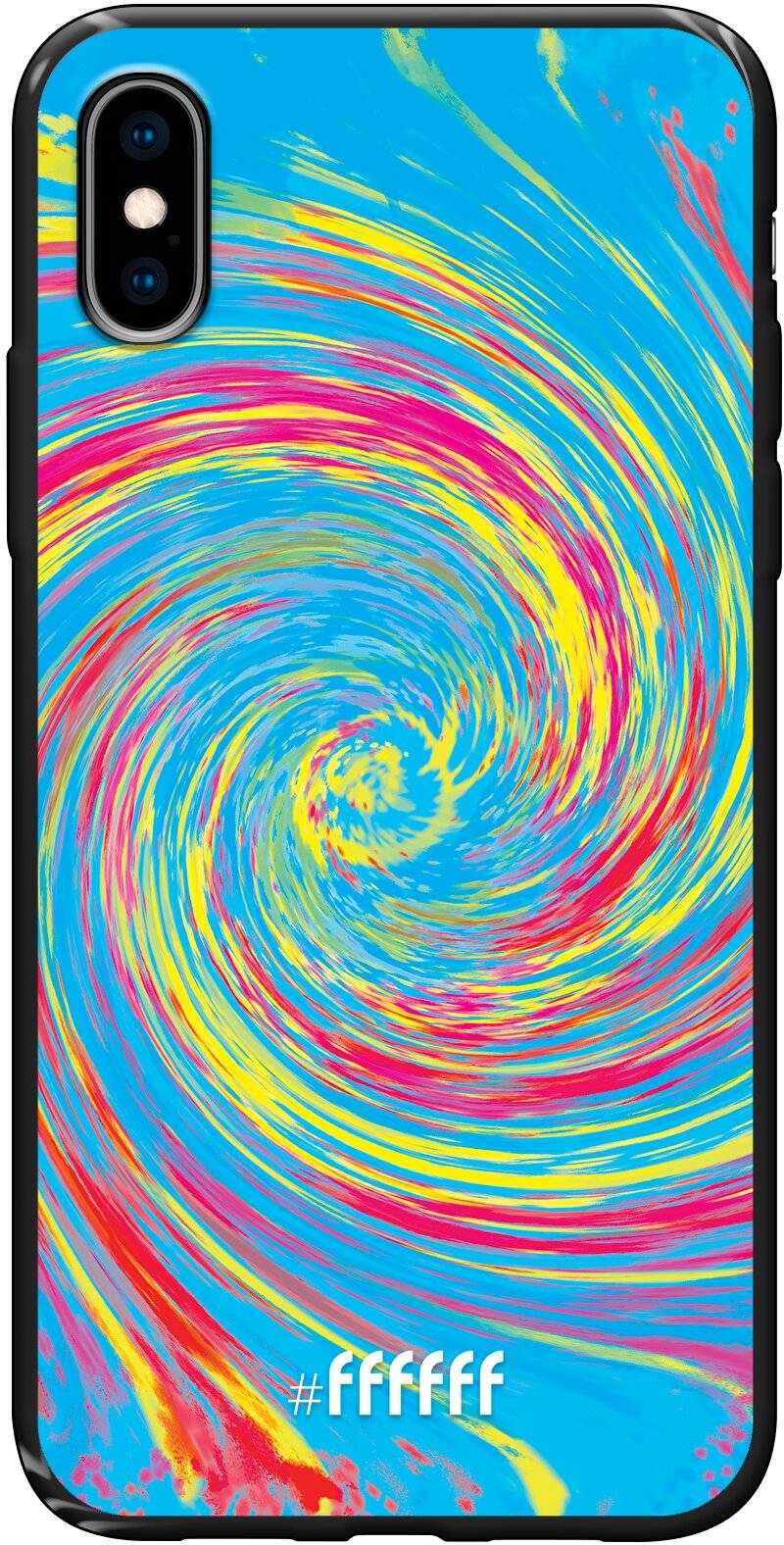 Swirl Tie Dye iPhone Xs