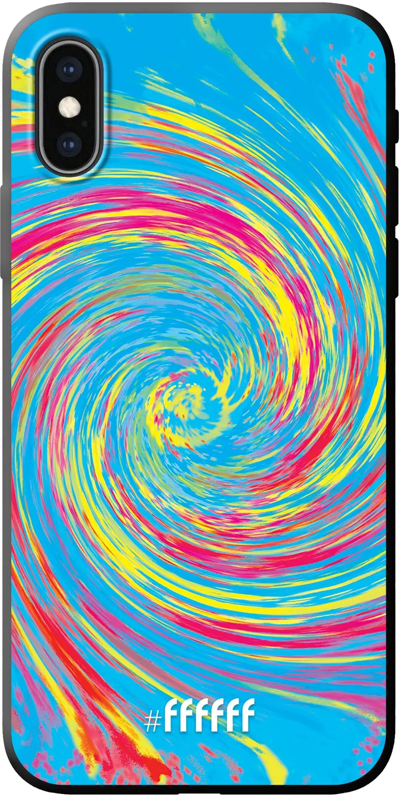 Swirl Tie Dye iPhone Xs