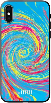 Swirl Tie Dye iPhone Xs