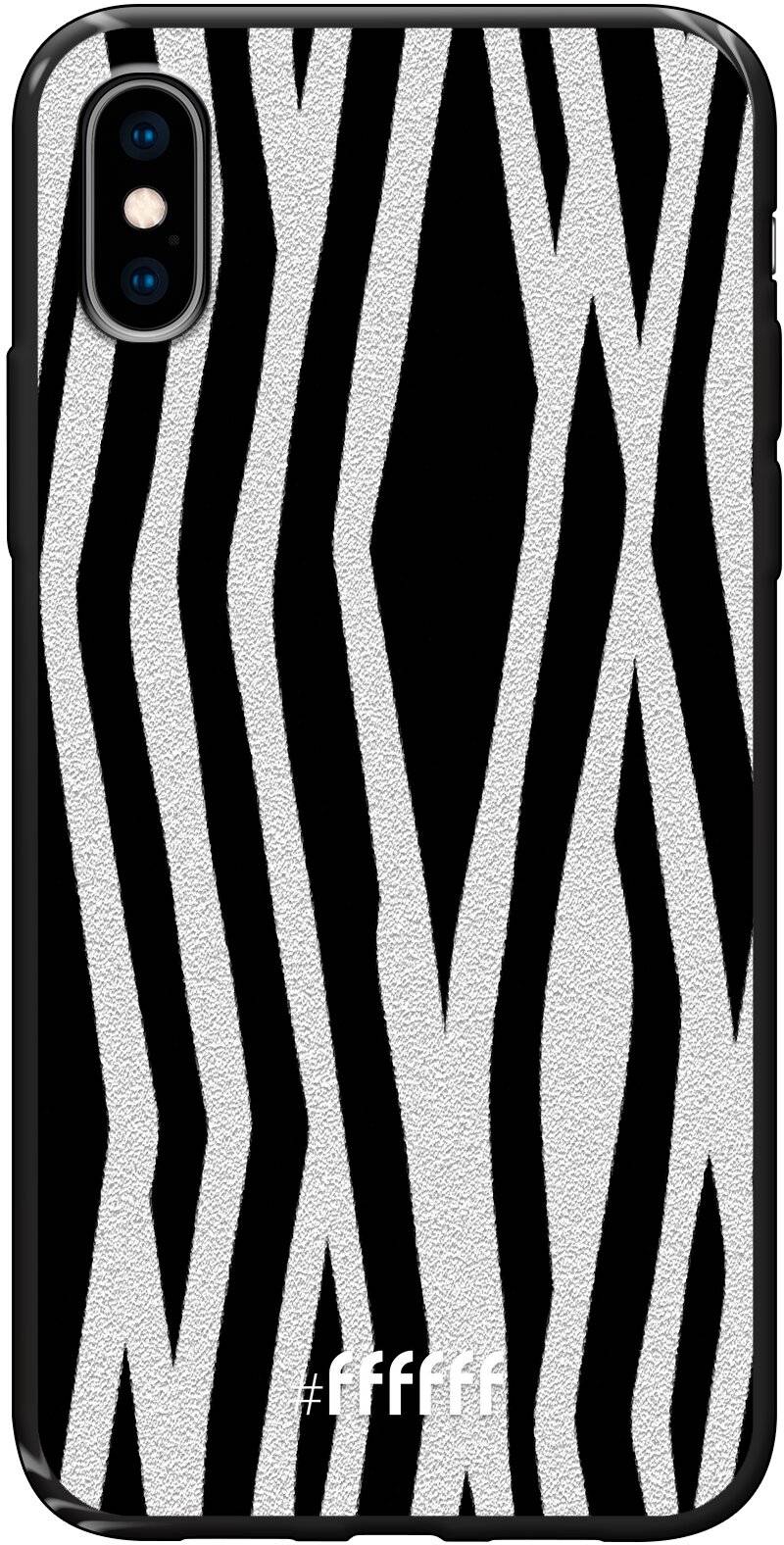 Zebra Print iPhone Xs