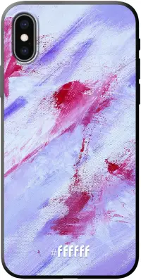 Abstract Pinks iPhone X