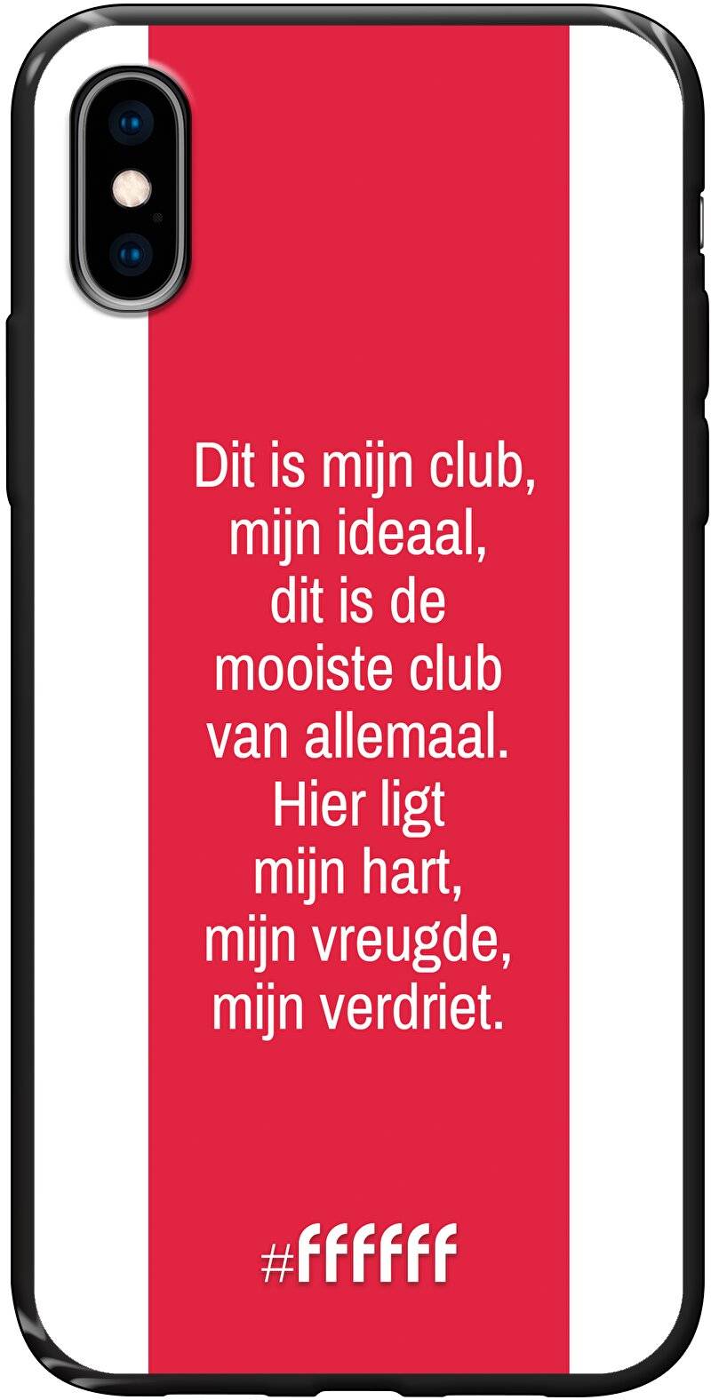 AFC Ajax Dit Is Mijn Club iPhone X