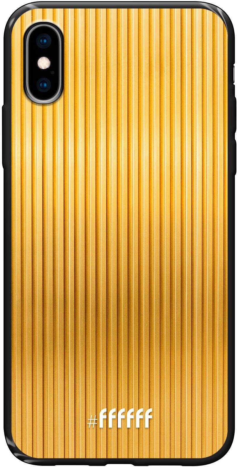 Bold Gold iPhone X