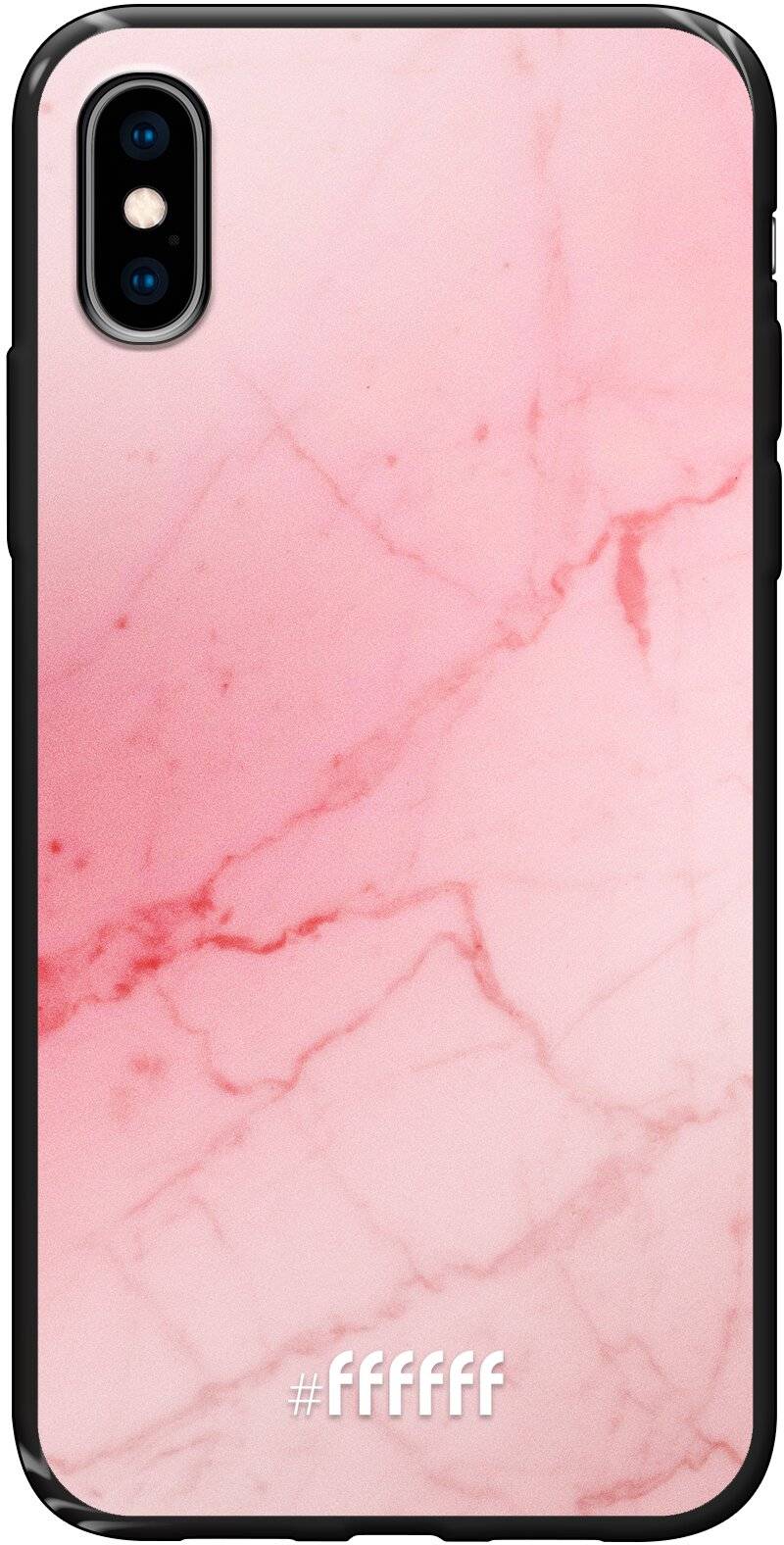 Coral Marble iPhone X