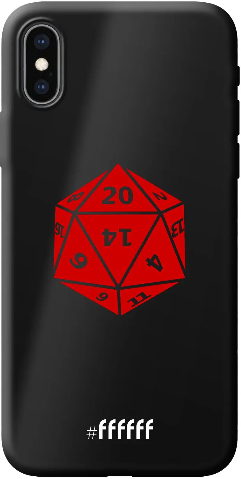 D20 - Transparant iPhone X